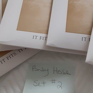 Panty Hose Set #2 (All White)